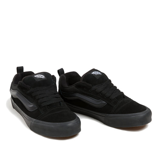 Vans - Knu Skool - BLACK / BLACK / Sort - Sko