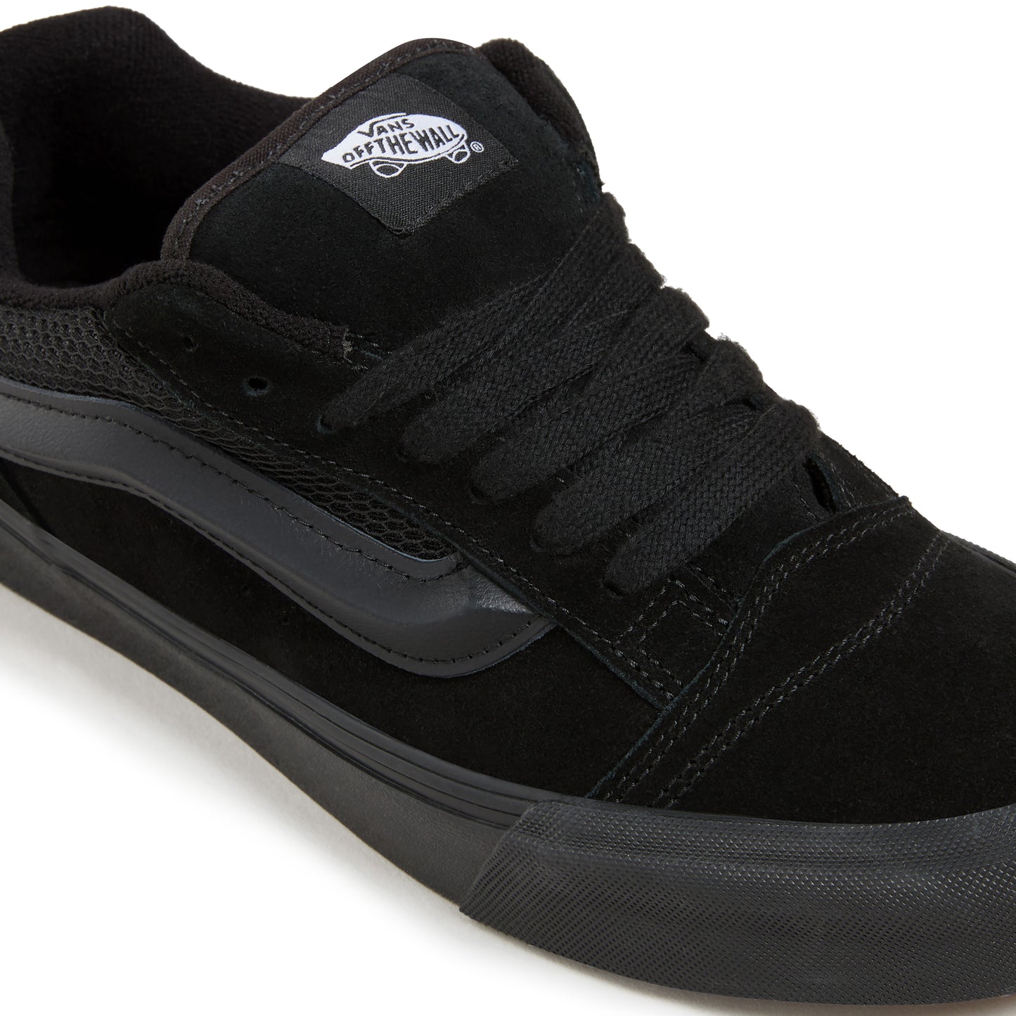 Vans - Knu Skool - BLACK / BLACK / Sort - Sko