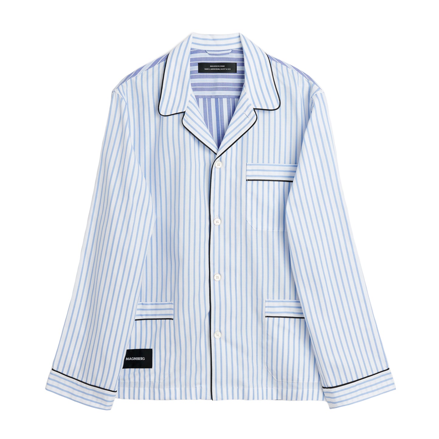 Magniberg - Wall Street Shirt - blue striped two - Herre > Skjorter