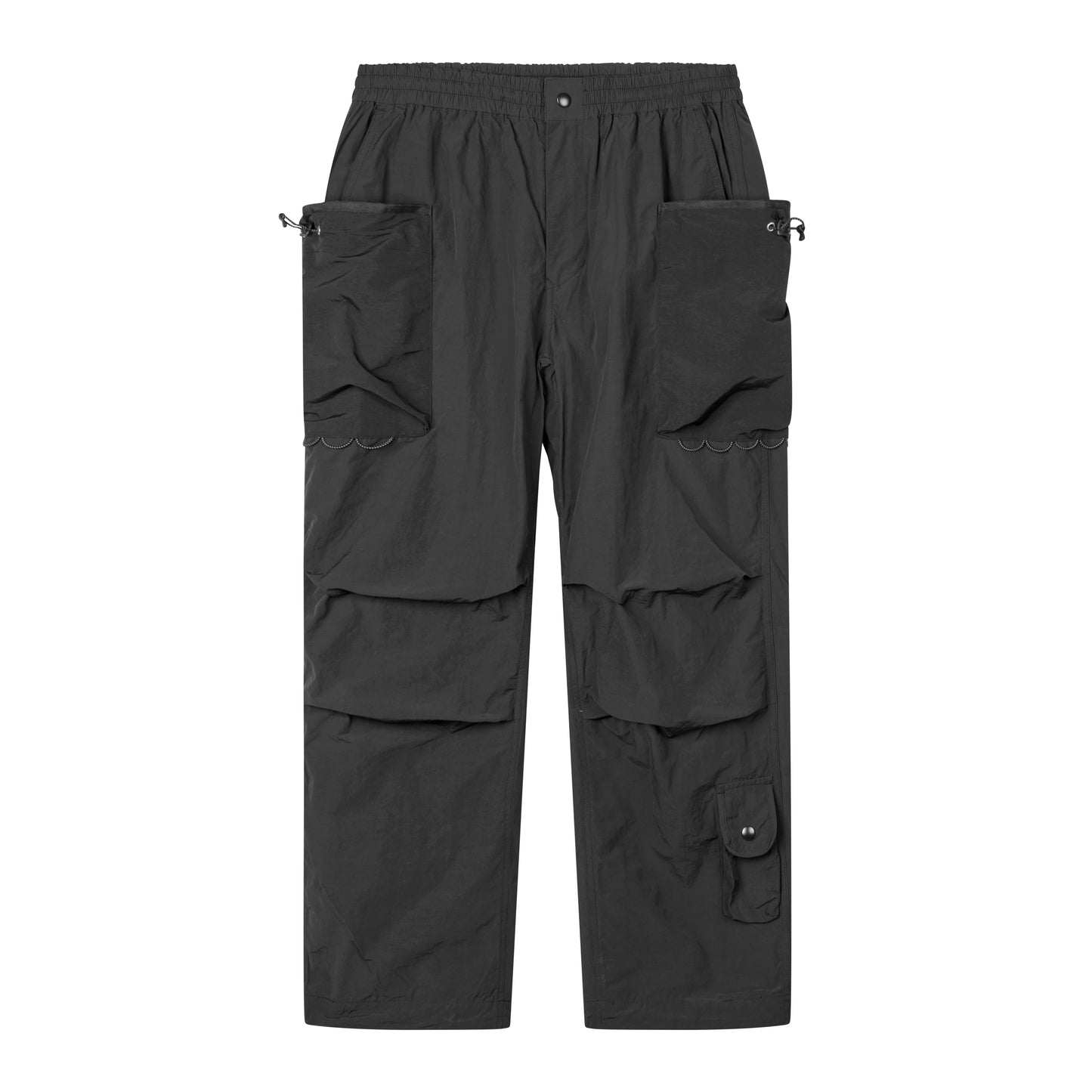 Wild Things - Camp Tool Pocket Pants - BLACK / Sort - Bukser