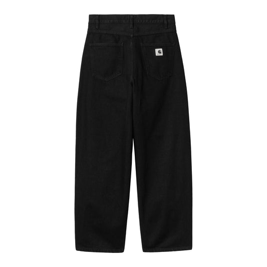 Carhartt WIP - W' Brandon Pant Smith - BLACK RINSED / Sort - Bukser