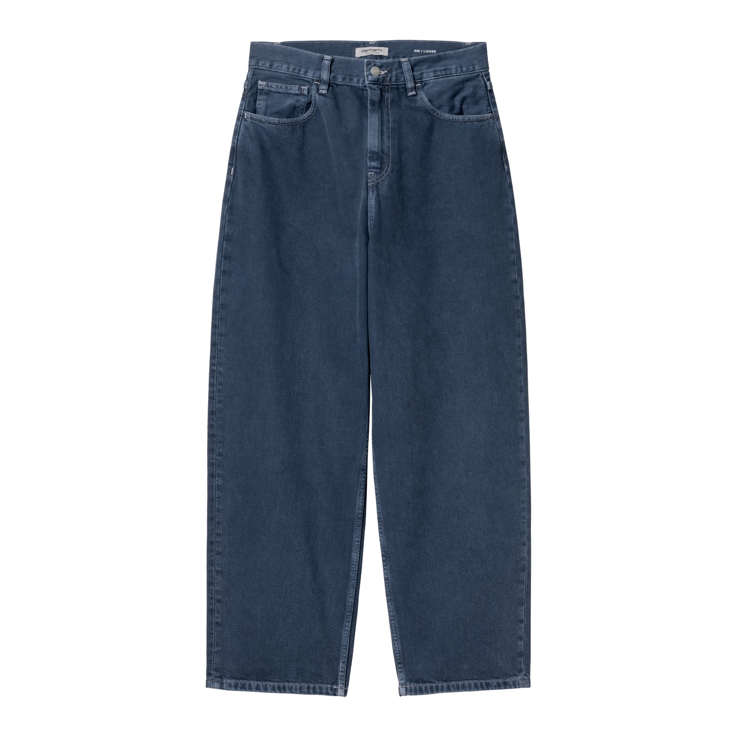 Carhartt WIP - W' Brandon Pant Smith - AIR FORCE BLUE / Blå - Bukser
