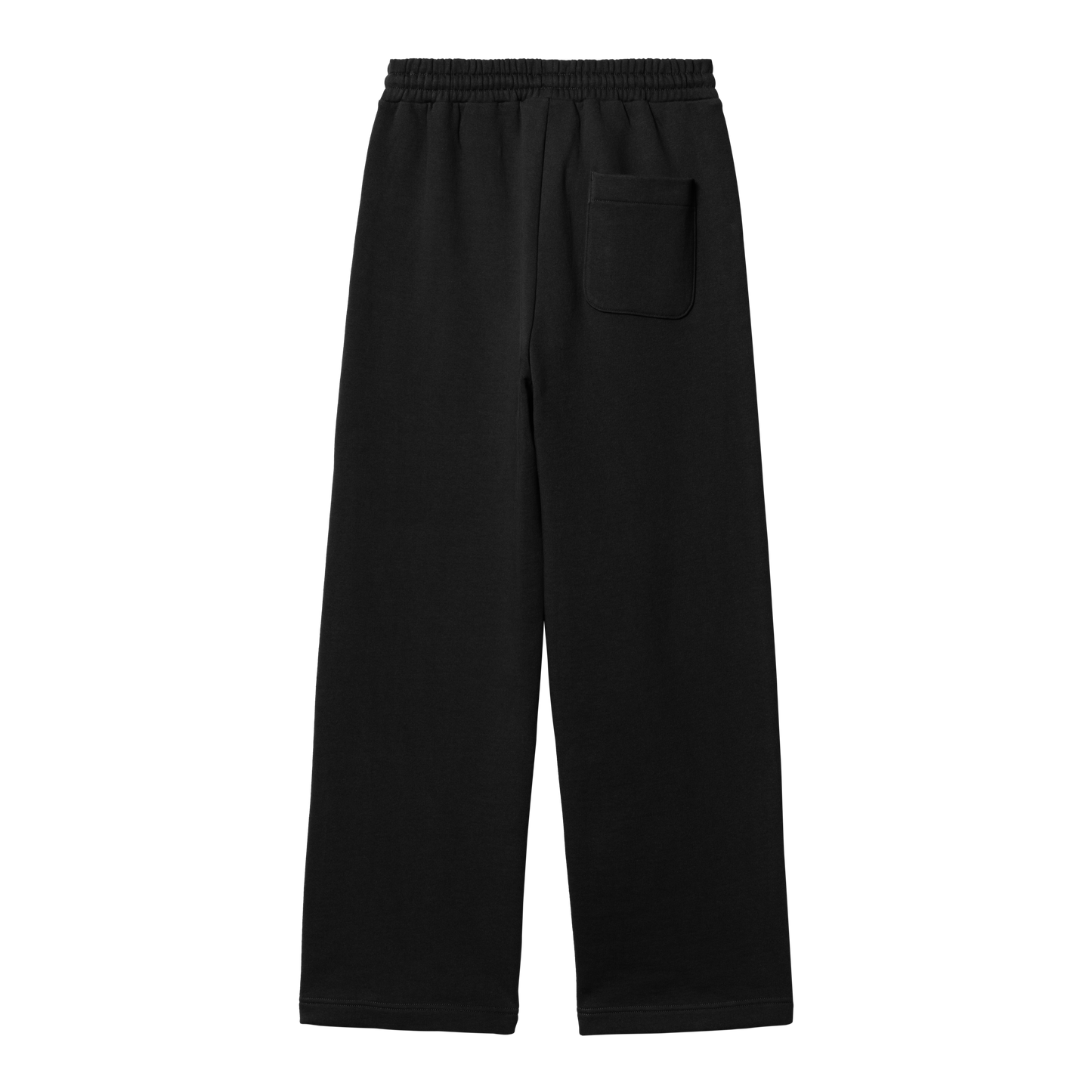 Carhartt WIP - W' Casey Sweat Pant - BLACK / SILVER / Sort - Bukser