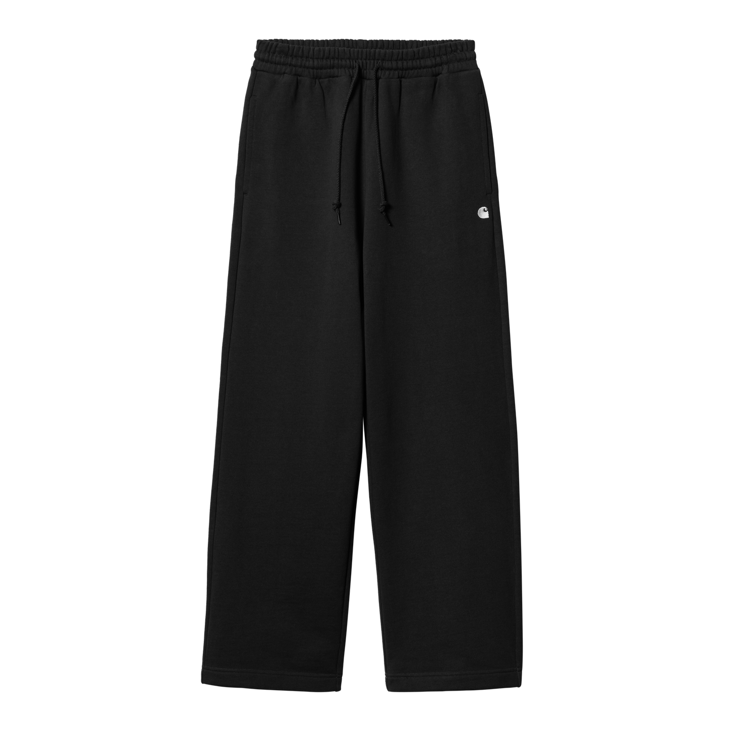 Carhartt WIP - W' Casey Sweat Pant - BLACK / SILVER / Sort - Bukser