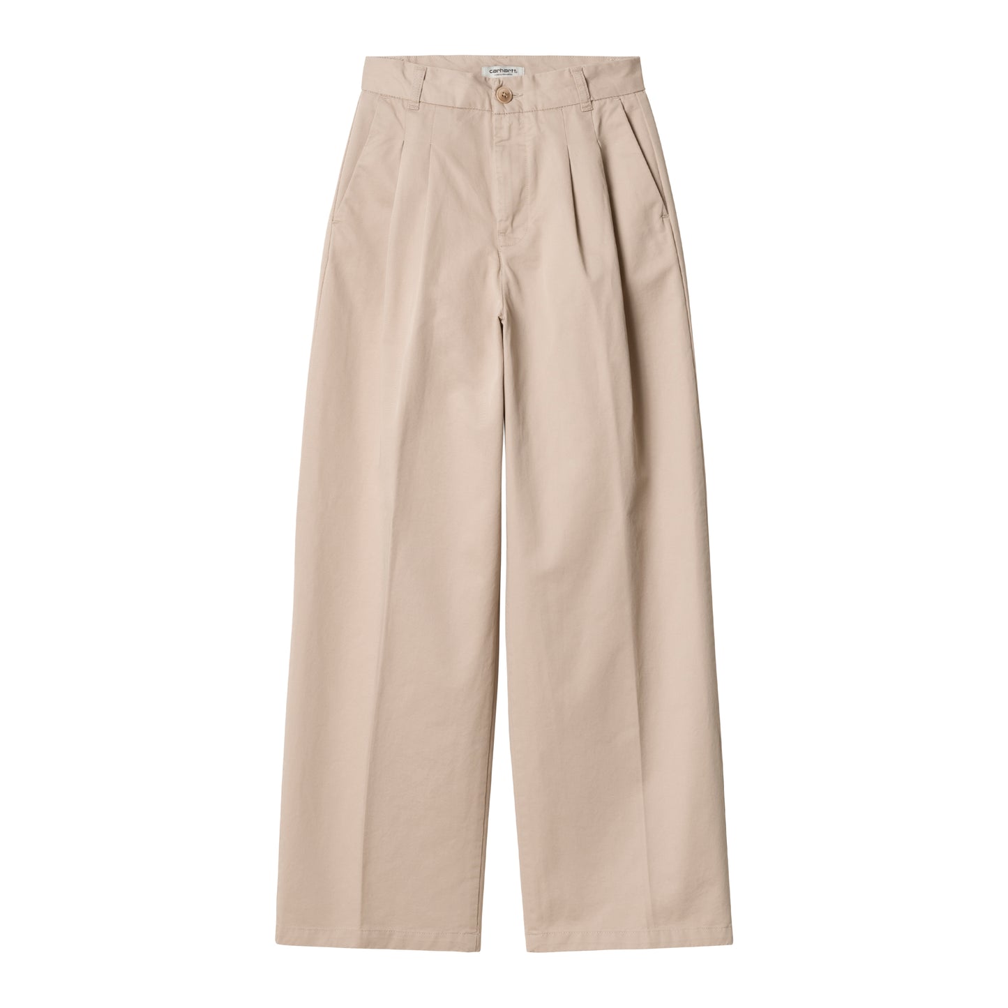 Carhartt WIP - W' Leola Pant - DUSKY BEIGE STONE WA / Beige - Bukser
