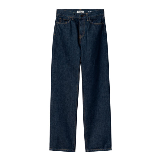 Carhartt WIP - W' Noxon Pant Smith - BLUE RINSED / Blå - Bukser