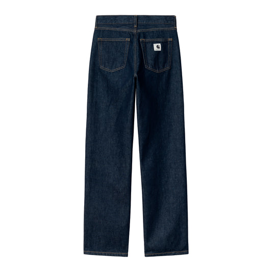 Carhartt WIP - W' Noxon Pant Smith - BLUE RINSED / Blå - Bukser