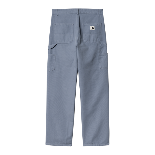 Carhartt WIP - W' Pierce Pant Straight Hubbard - BAY BLUE AGED CANVAS / Blå - Bukser