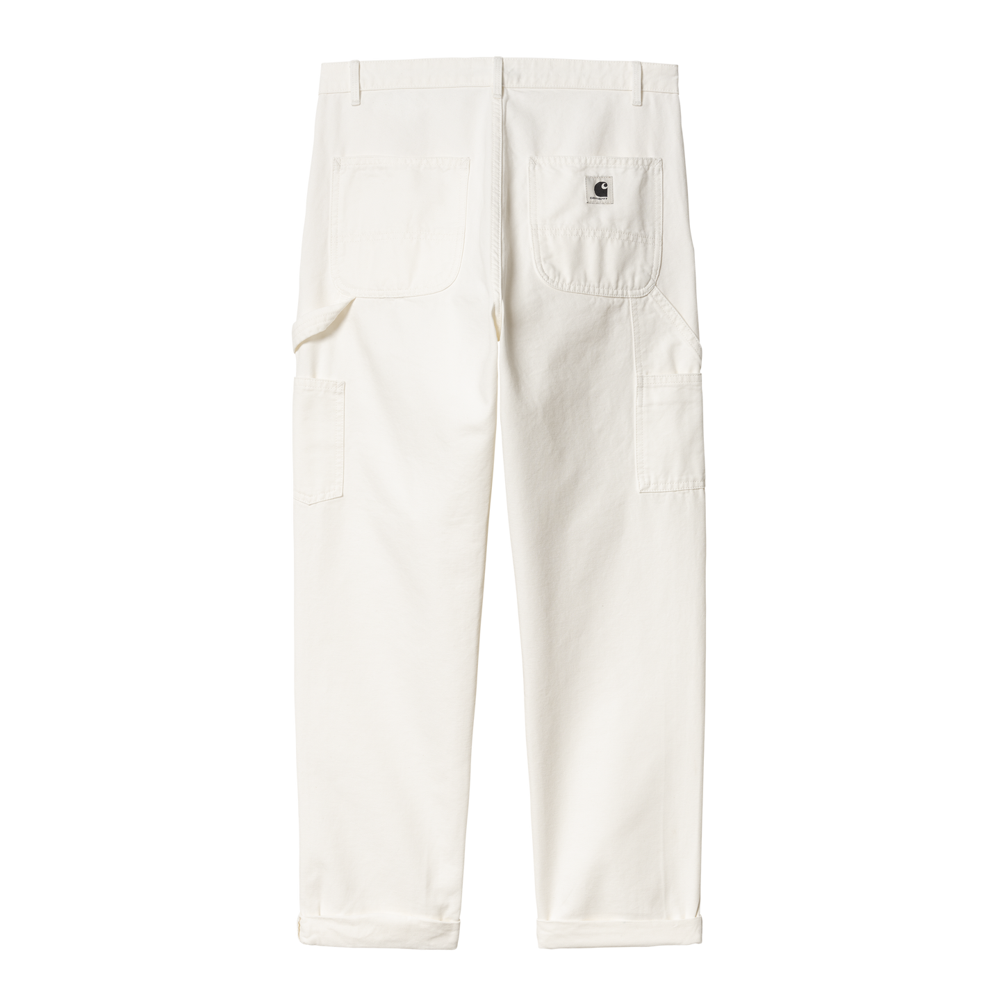 Carhartt WIP - W' Pierce Pant Hubbard - WAX RINSED / Hvid - Bukser