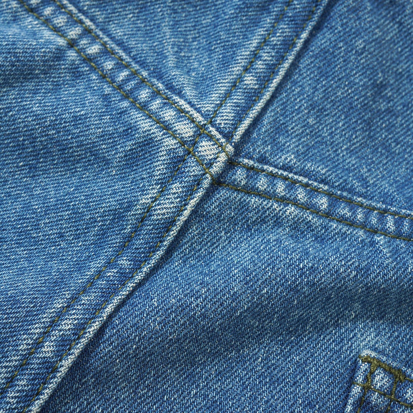 Warped Denim Shorts