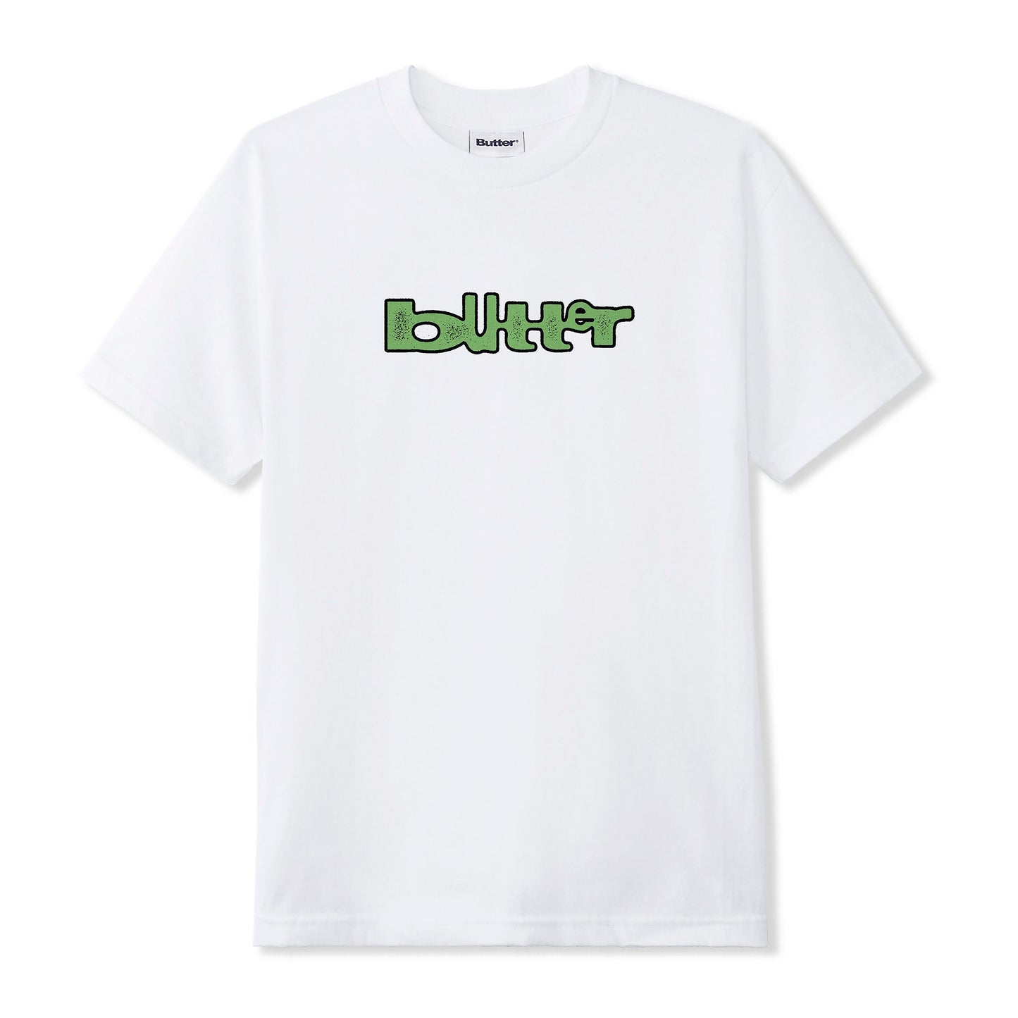 Butter Goods - Warped Tee - WHITE / Hvid - T-Shirts