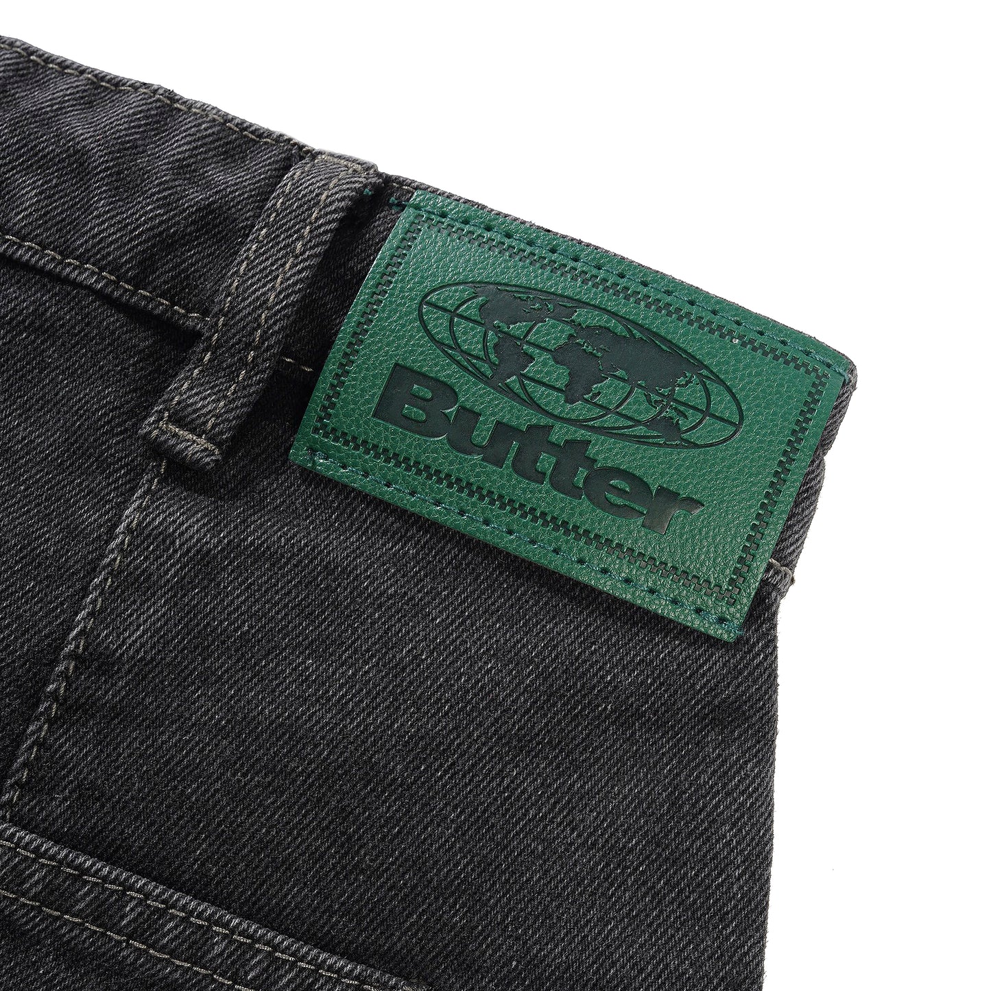 Wide Cut Denim Jeans