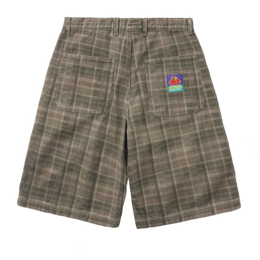 Butter Goods - Work Shorts Washed Plaid - WASHED PLAID / Brun||Tern - Shorts