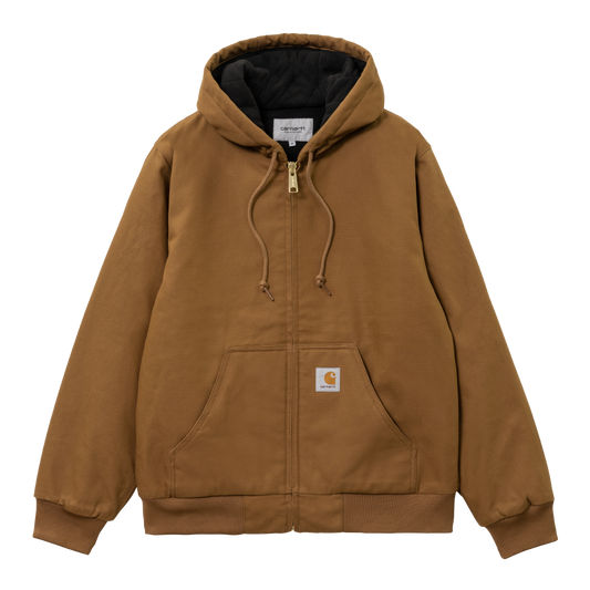 Carhartt WIP - Active Jacket - HAMILTON BROWN RIGID / Brun - Jakker