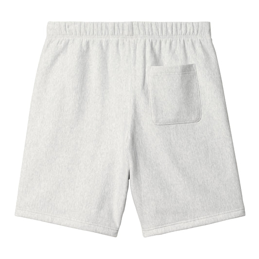 Carhartt WIP - American Script Sweat Short - ASH HEATHER / Grå - Shorts