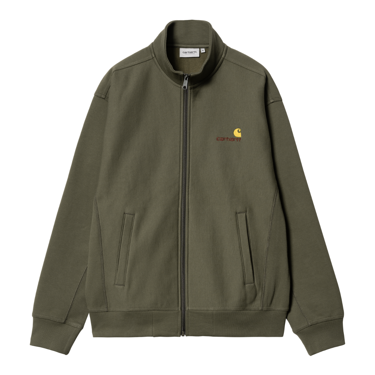 Carhartt WIP - American Script Jacket - PLANT / Grøn - Sweatshirts
