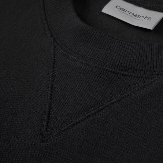 Carhartt WIP American Script Sweat Black