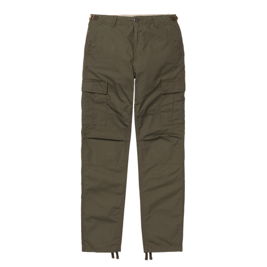 Carhartt WIP - Aviation Pant Columbia - CYPRESS RINSED / Grøn - Bukser