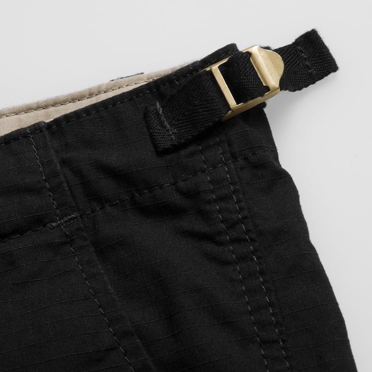 Carhartt WIP - Aviation Short - BLACK / Sort - Shorts