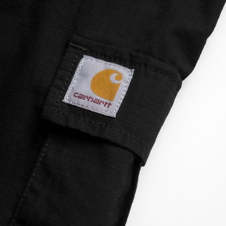 Carhartt WIP - Aviation Short - BLACK / Sort - Shorts