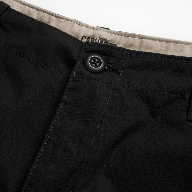 Carhartt WIP - Aviation Short - BLACK / Sort - Shorts