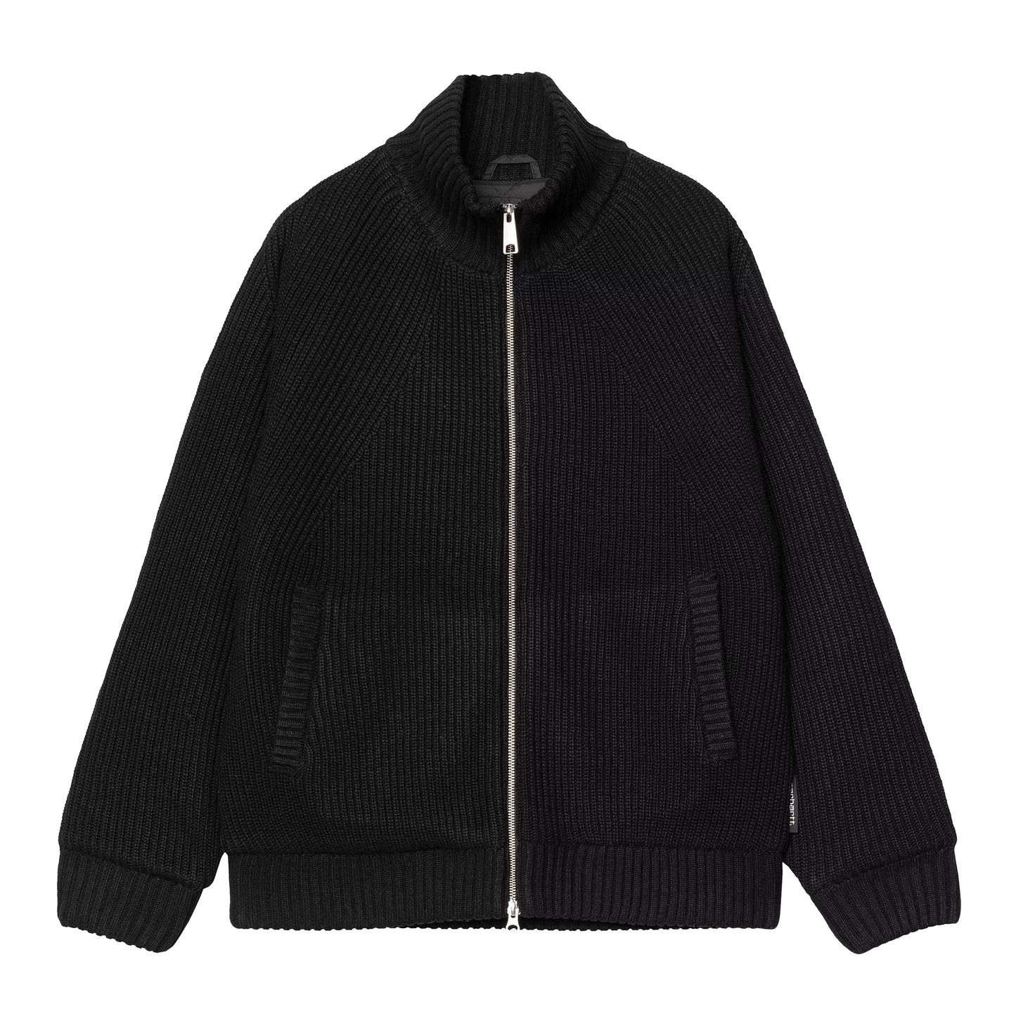 Carhartt WIP - Banley Sweater Jacket - BLACK / Sort - Jakker