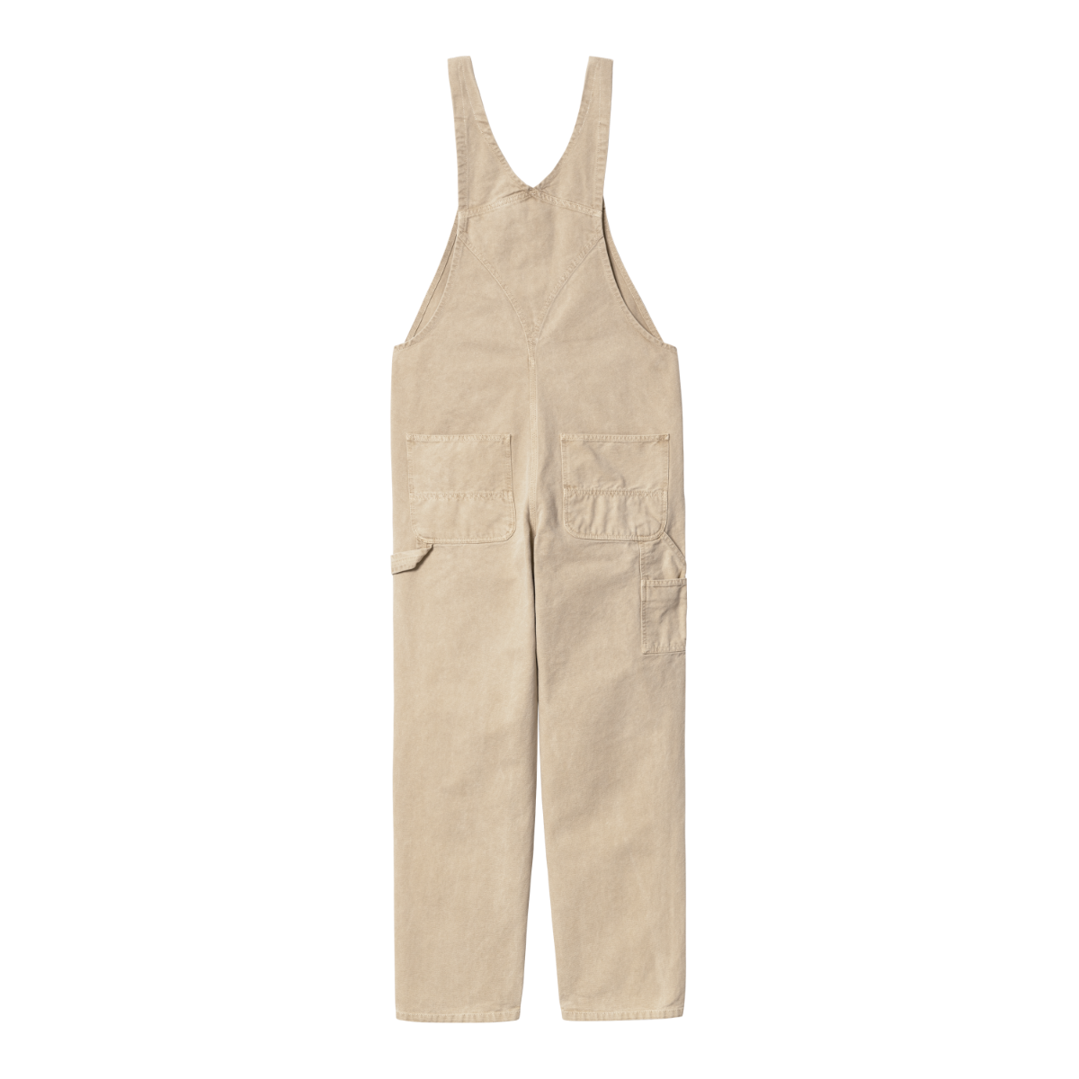 Bib Overall Dusty H Brown Faded
