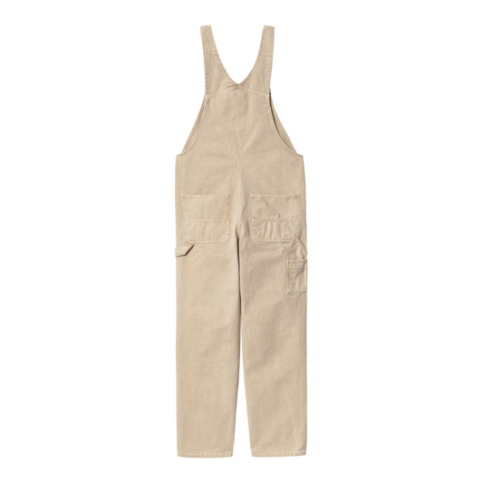 Bib Overall Dusty H Brown Faded