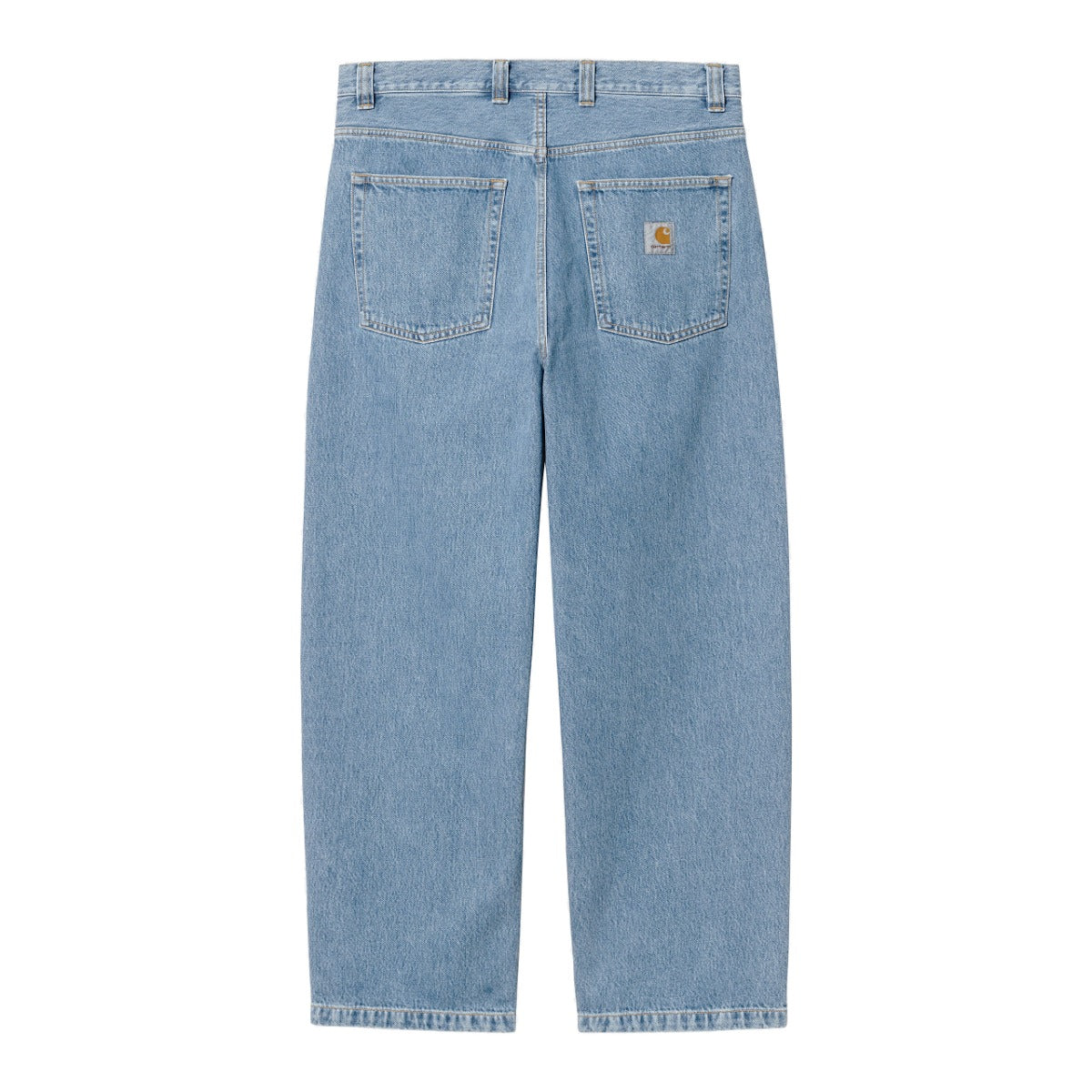 Carhartt WIP - Brandon Pant Smith - BLUE STONE BLEACHED / Blå - Bukser