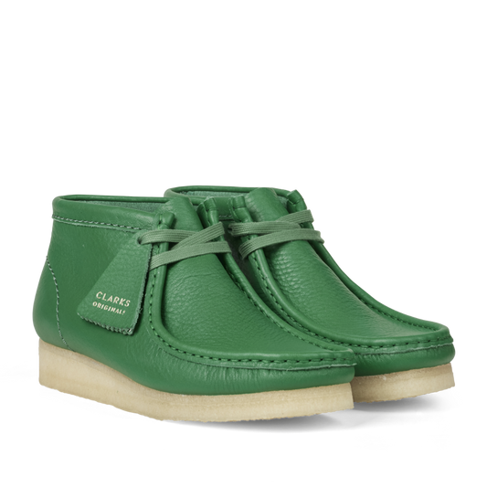 Clarks Originals - Wallabee Boot (W) - CACTUS GREEN LEA / Grøn - Sko