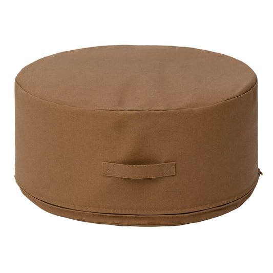 Canvas Pouf