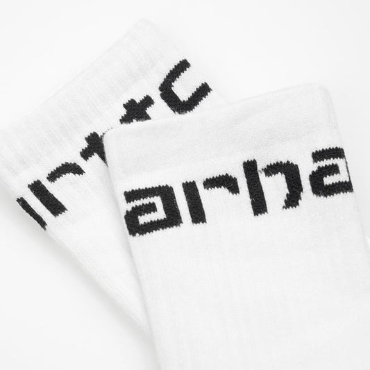 Carhartt WIP - Carhartt Socks - WHITE/BLACK / Hvid - Accessories