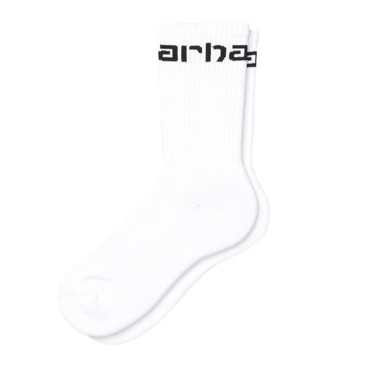 Carhartt WIP - Carhartt Socks - WHITE/BLACK / Hvid - Accessories