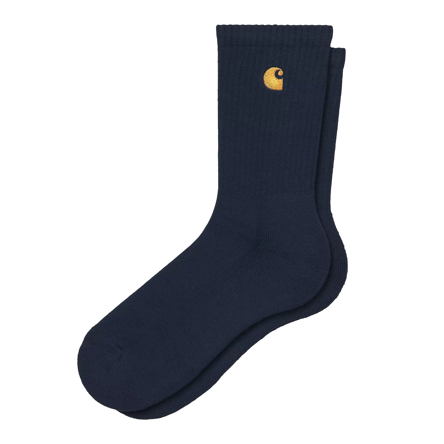 Carhartt WIP - Chase Socks - DARK NAVY / GOLD / Grøn - Accessories