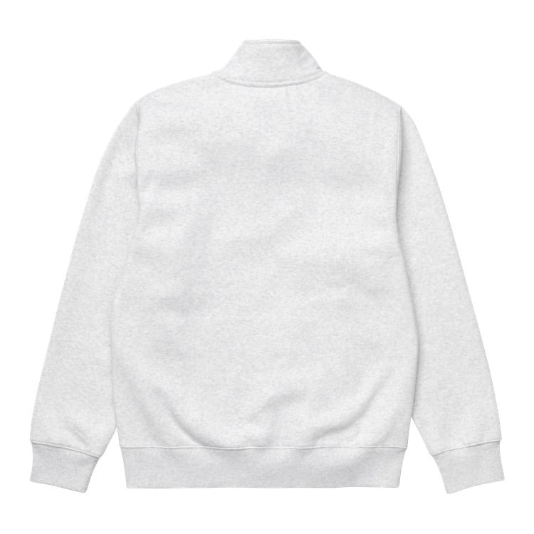 Carhartt WIP - Chase Neck Zip Sweat - ASH HEATHER / Grå - Sweatshirts