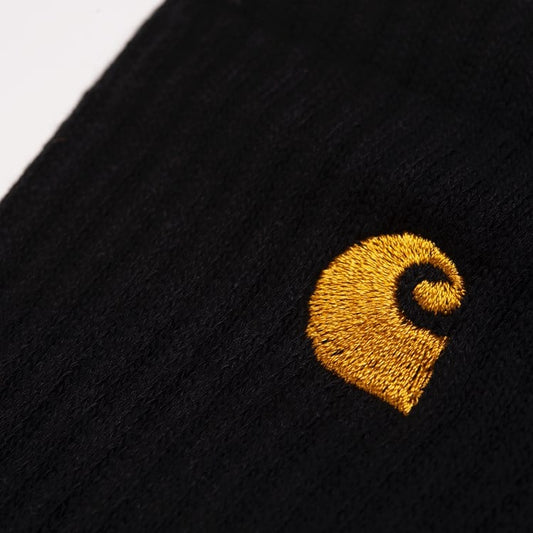 Carhartt WIP - Chase Socks - BLACK / Sort - Accessories