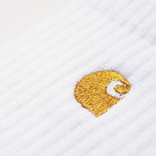 Carhartt WIP - Chase Socks - WHITE / Hvid - Accessories