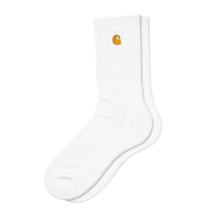 Carhartt WIP - Chase Socks - white - Accessories > Sokker
