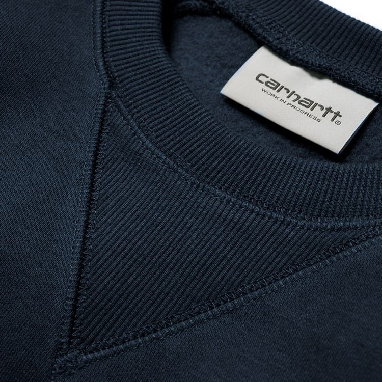 Carhartt WIP Chase Sweat Dark Navy
