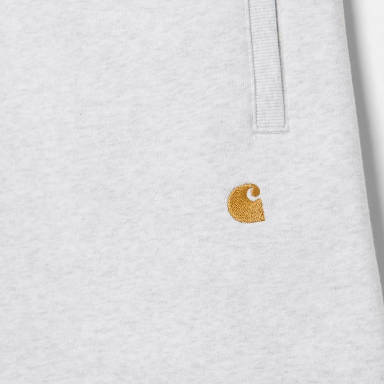 Carhartt WIP - Chase Sweat Short - ASH HEATHER / Grå - Shorts