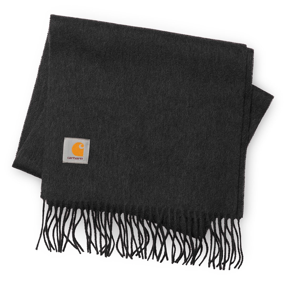 Carhartt WIP - Clan Scarf Wool - dark grey heather - Accessories > Halstørklæder