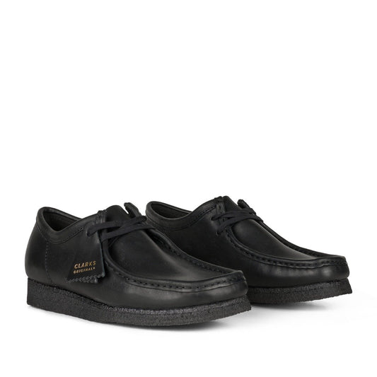 Clarks Originals Wallabee Black Leather