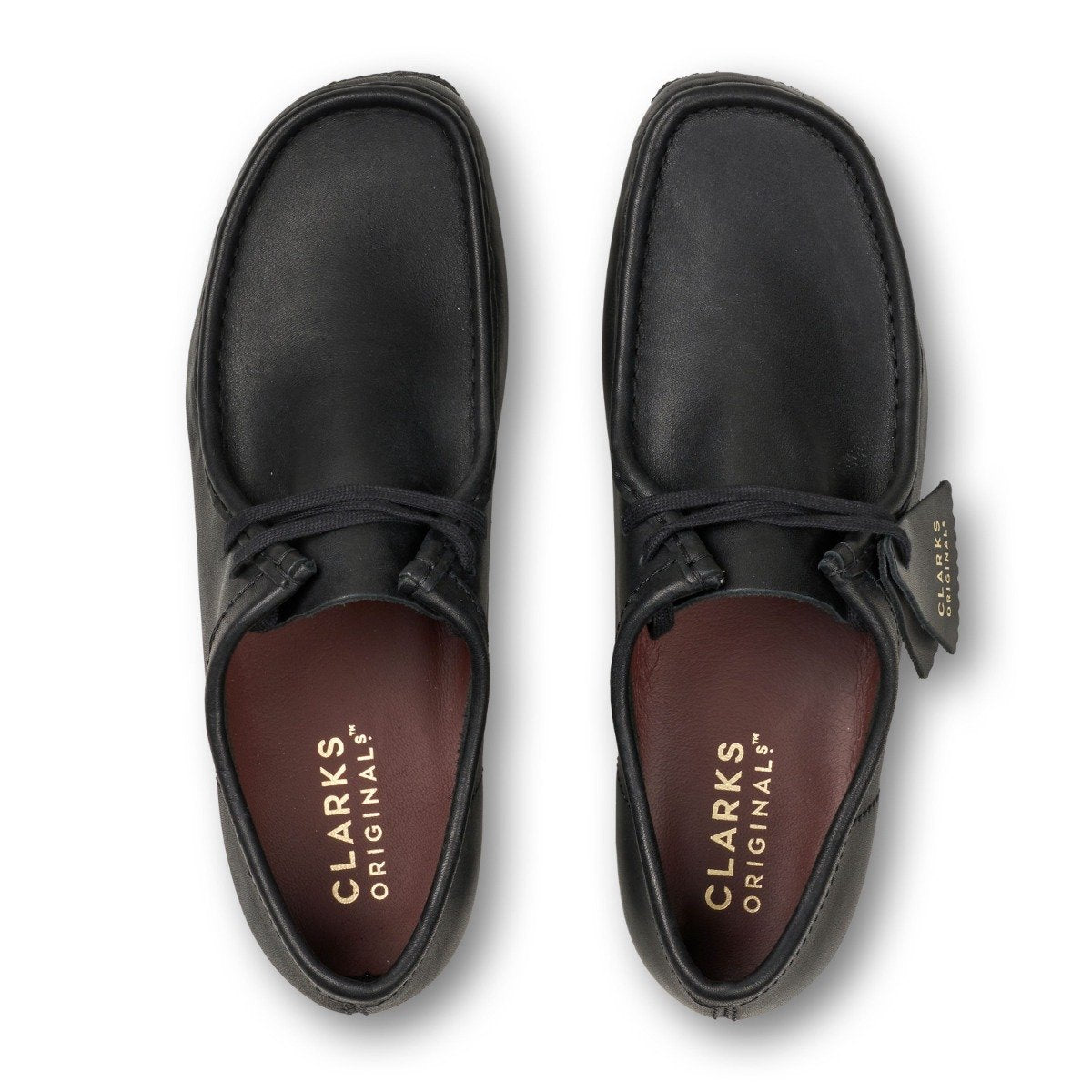 Clarks Originals Wallabee Black Leather