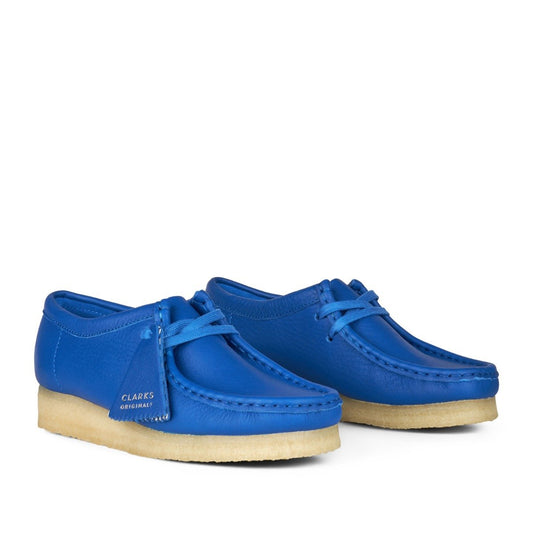 Clarks Originals Wallabee (W) Bright Blue Leather