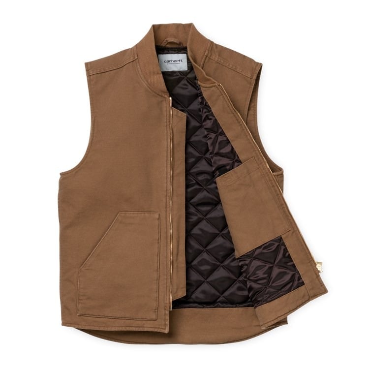 Carhartt WIP - Classic Vest - HAMILTON BROWN / Brun - Jakker