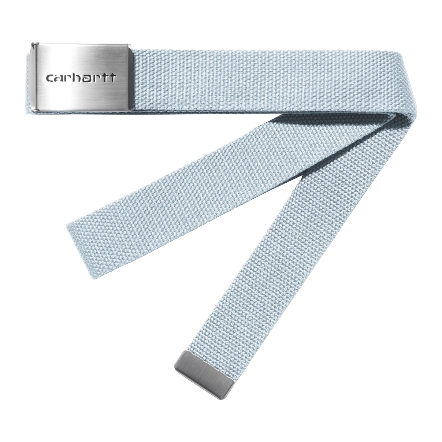 Carhartt WIP - Clip Belt Chrome - AIR SKY / Blå - Accessories