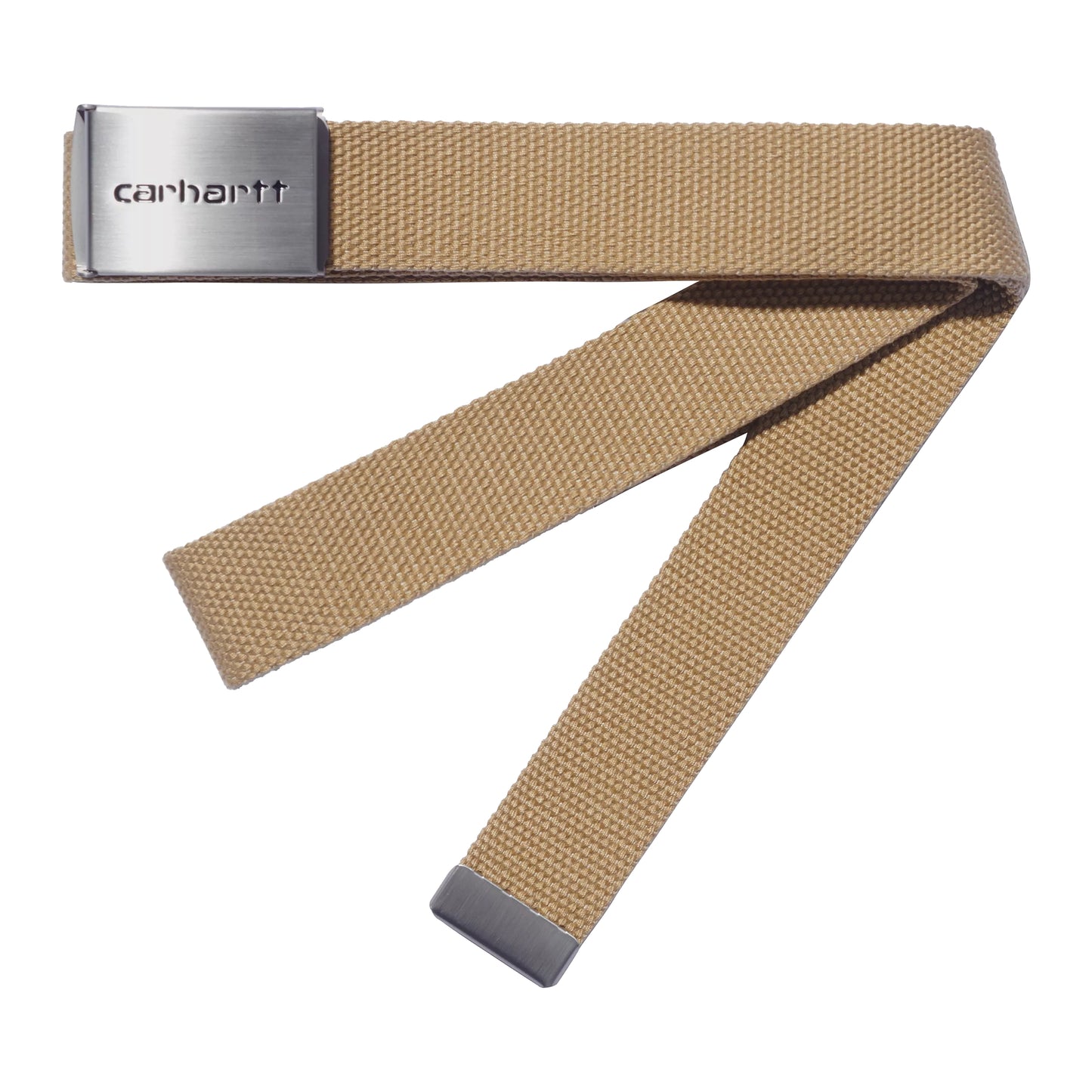 Carhartt WIP - Clip Belt Chrome - DUSTY H BROWN / Brun - Accessories