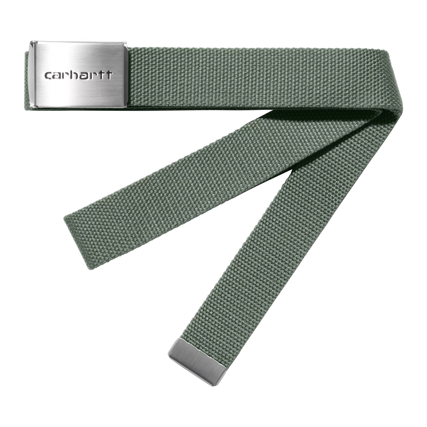 Carhartt WIP - Clip Belt Chrome - PARK / Grøn - Accessories