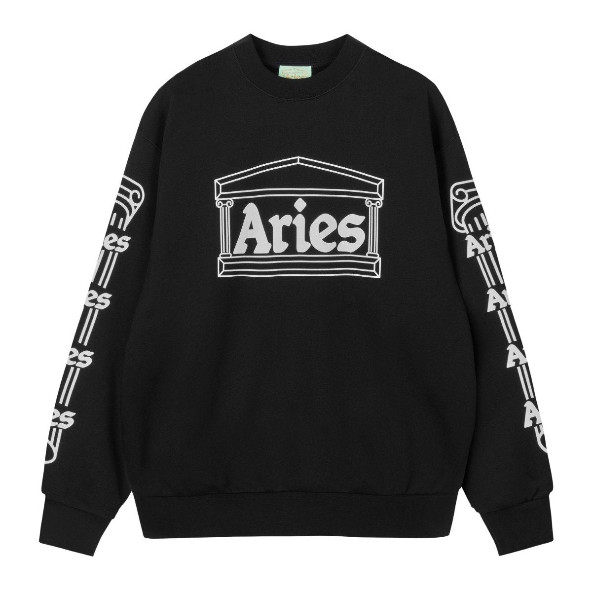 Aries - Column Sweatshirt - BLACK / Sort - Sweatshirts