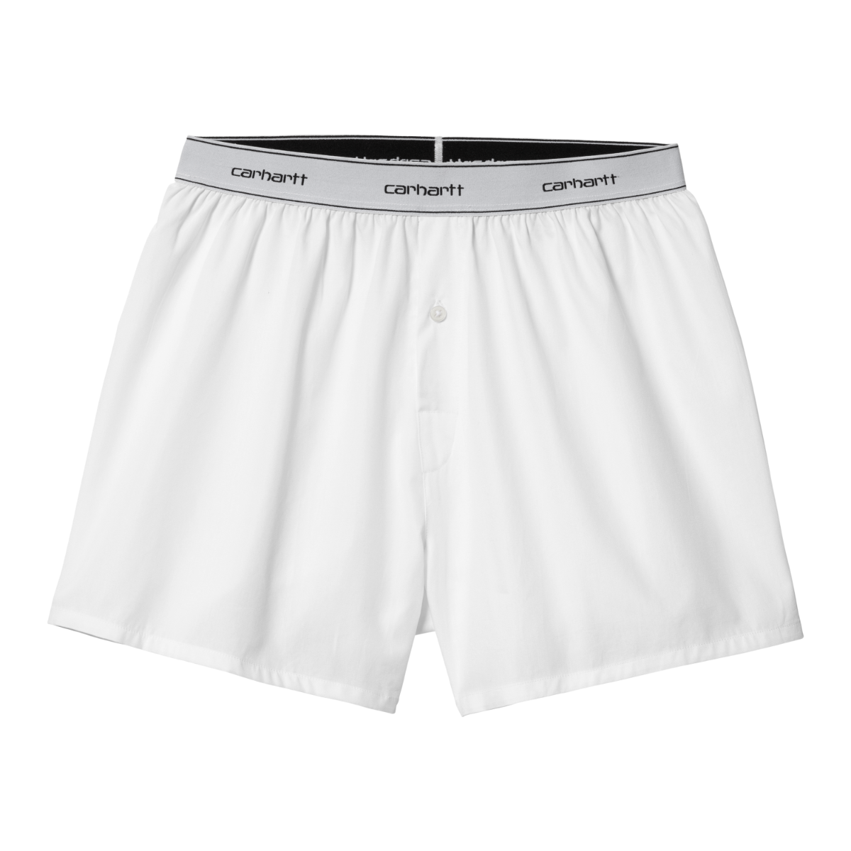 Carhartt WIP - Cotton Script Boxers - WHITE / Hvid - Undertøj